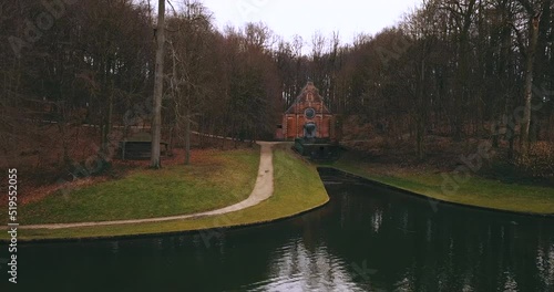 Ancient Gaasbeek Castle in Belgium photo