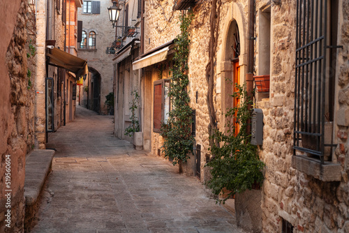 San Marino Narrow Alleyways photo