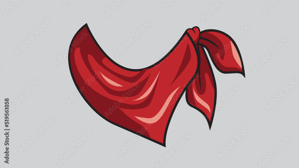Cowboy bandana wild west icon graphic isolated vector illustration Cowboy bandana wild west icon graphic isolated vector illustration
