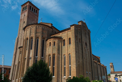 The 13th century Dominican Chiesa di San Nicolo - Saint Nicholas Church - in Treviso, Veneto, north east Italy
 #519561422
