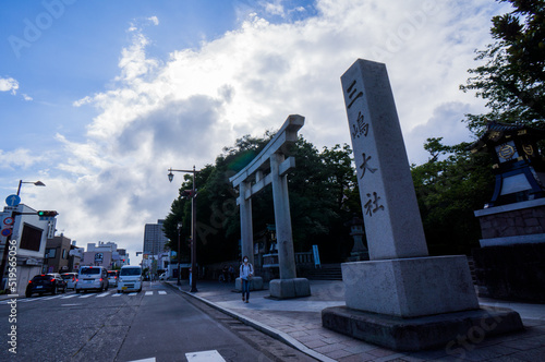 有名な神社　三島大社 photo