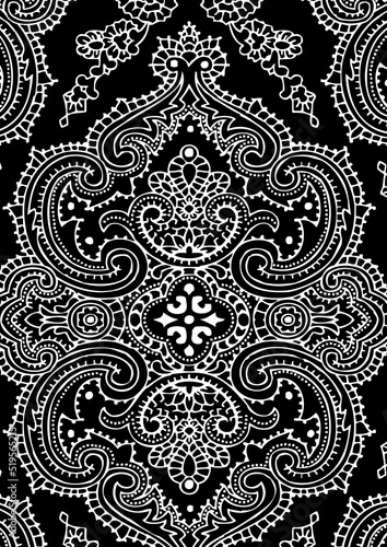 Mono pattern designs on plain base