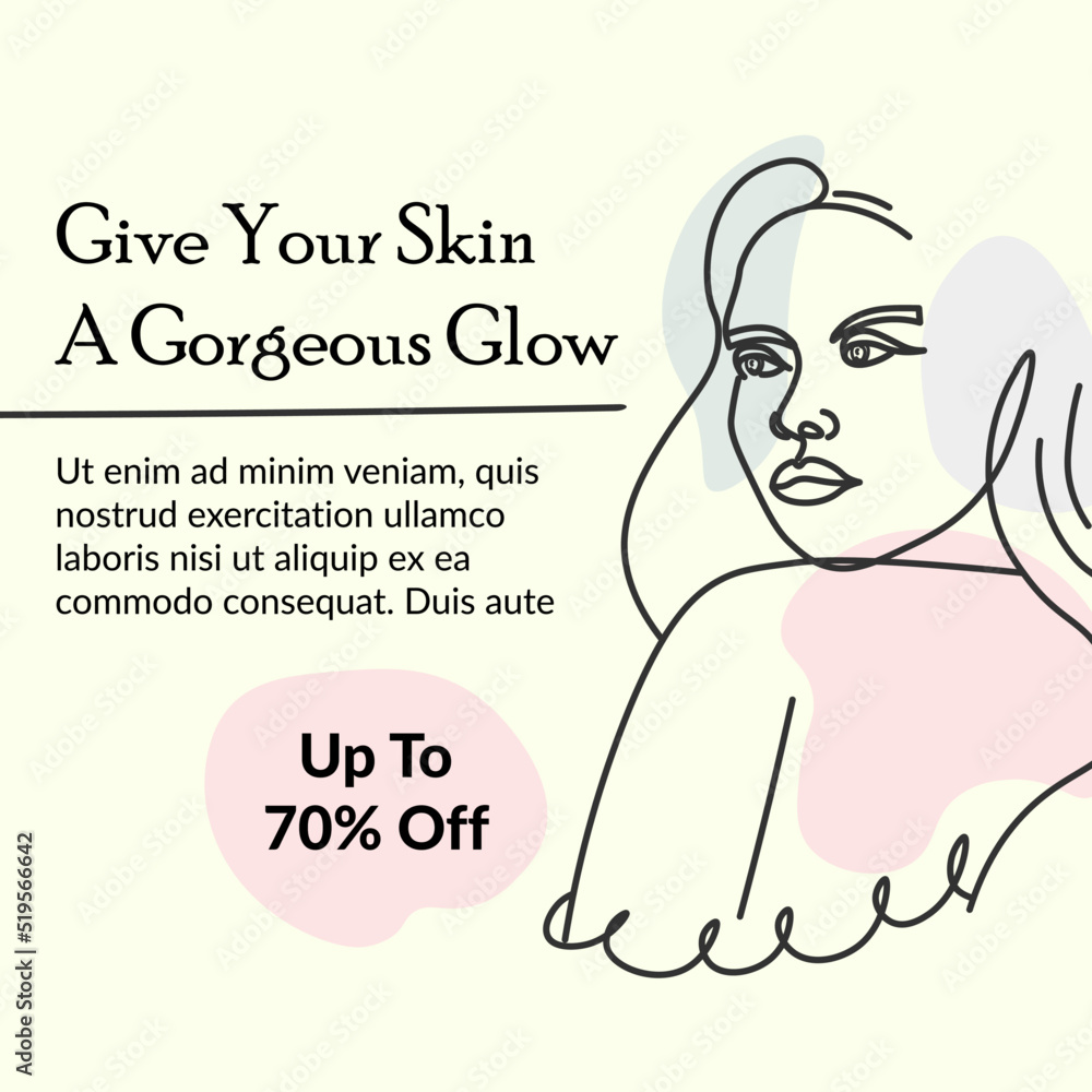 Give your skin gorgeous glow, sale on spa salon Give your skin gorgeous glow, sale on spa salon