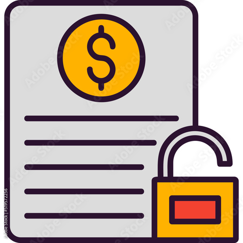 Unsecured Icon