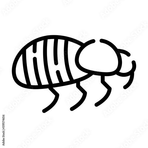 Flea is�a very small jumping insect that feeds on the blood of animals and humans 