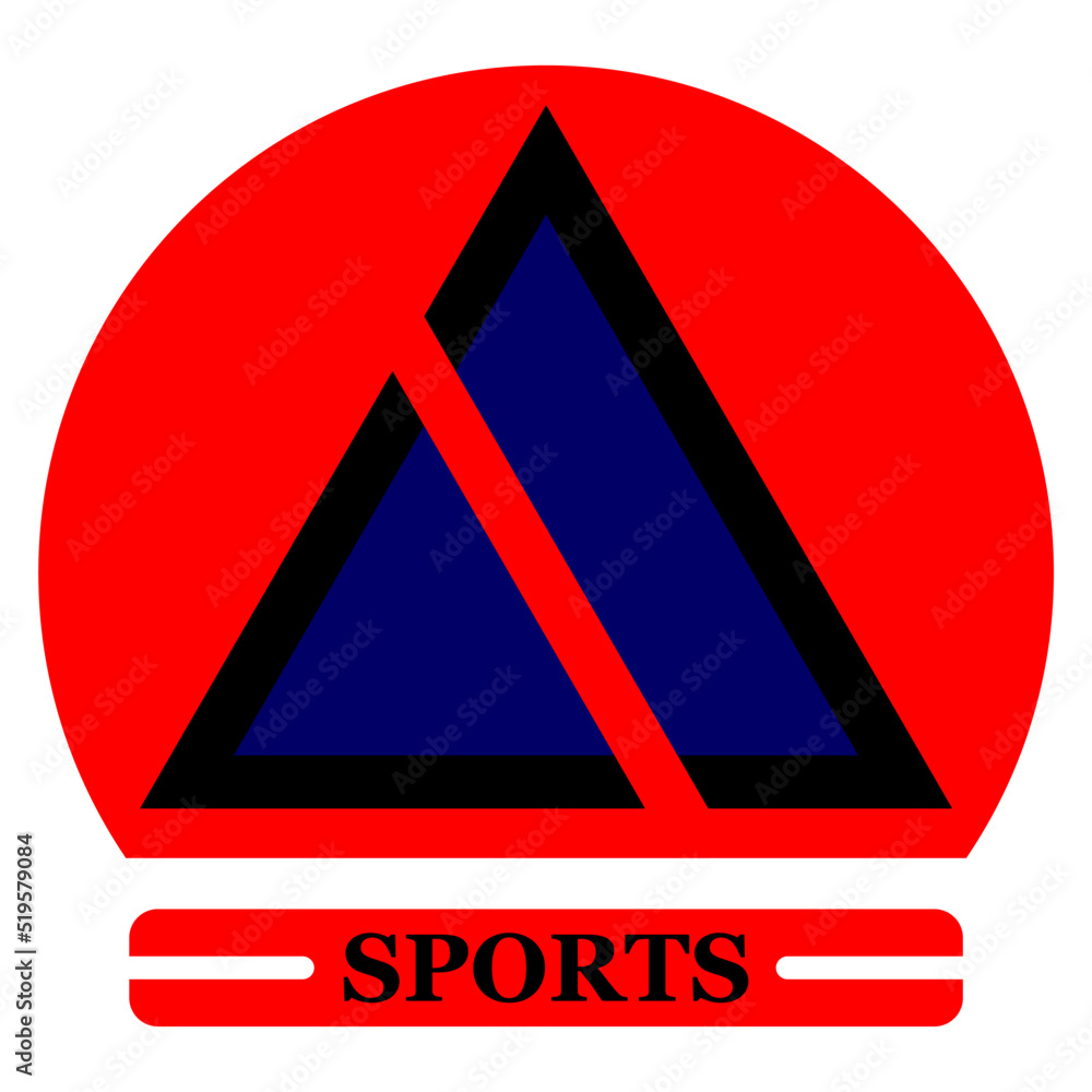 Sports Logo Vector Design. Suitable for any sport Stock Vector Adobe