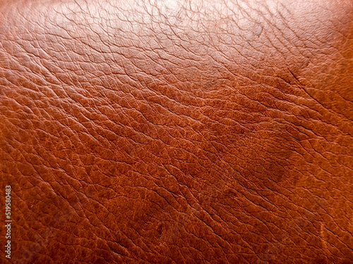 Brown leather wallet texture