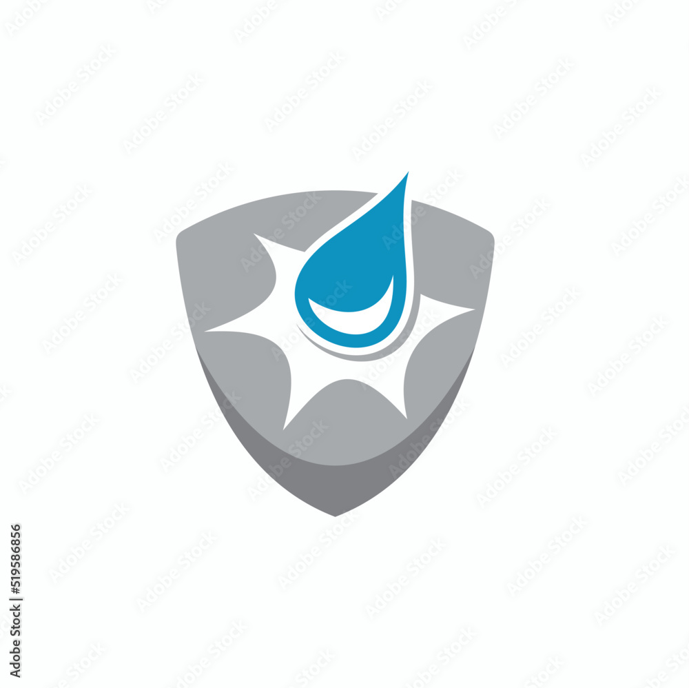 symbol of waterproof, waterproof icon, vector art. symbol of waterproof, waterproof icon, vector art.