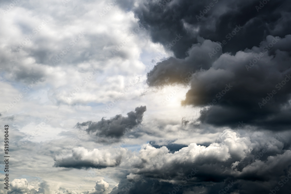 Obraz premium Storm Clouds with a Light