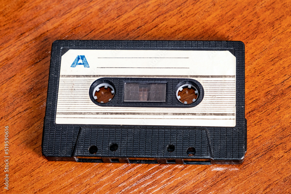 Obraz premium Audio Cassette closeup