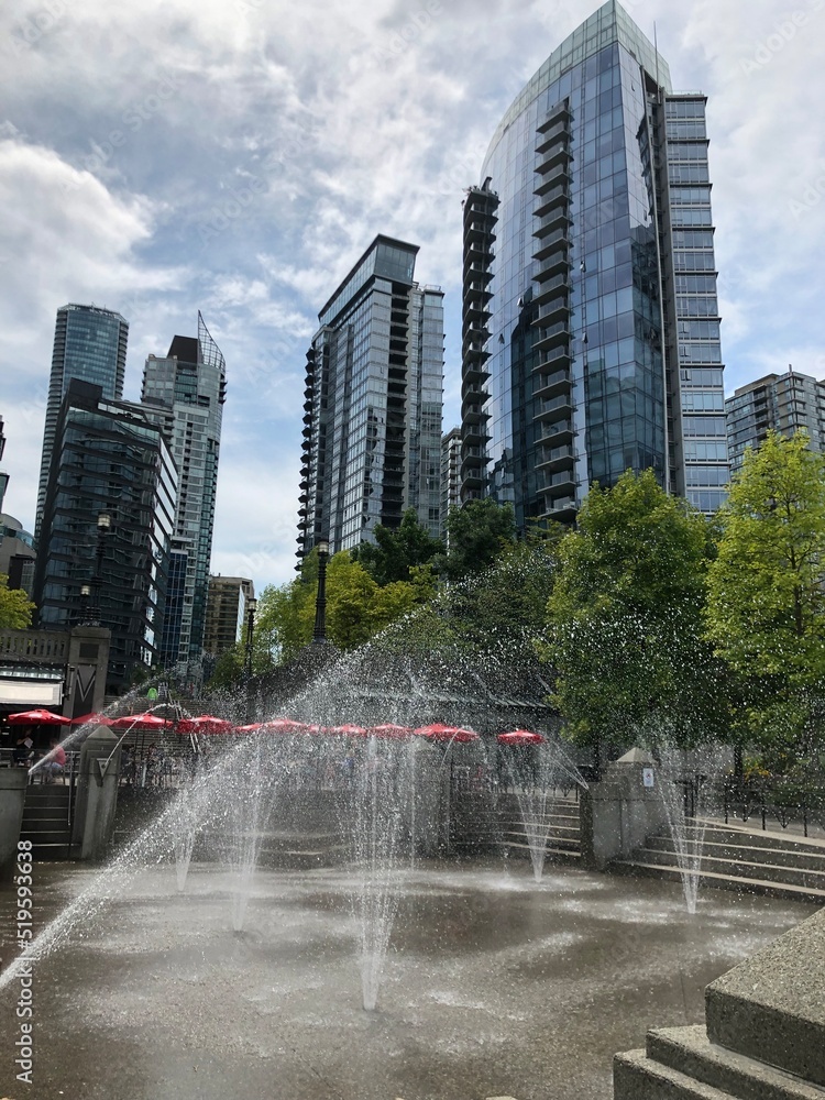 Springbrunnen Vancouver 