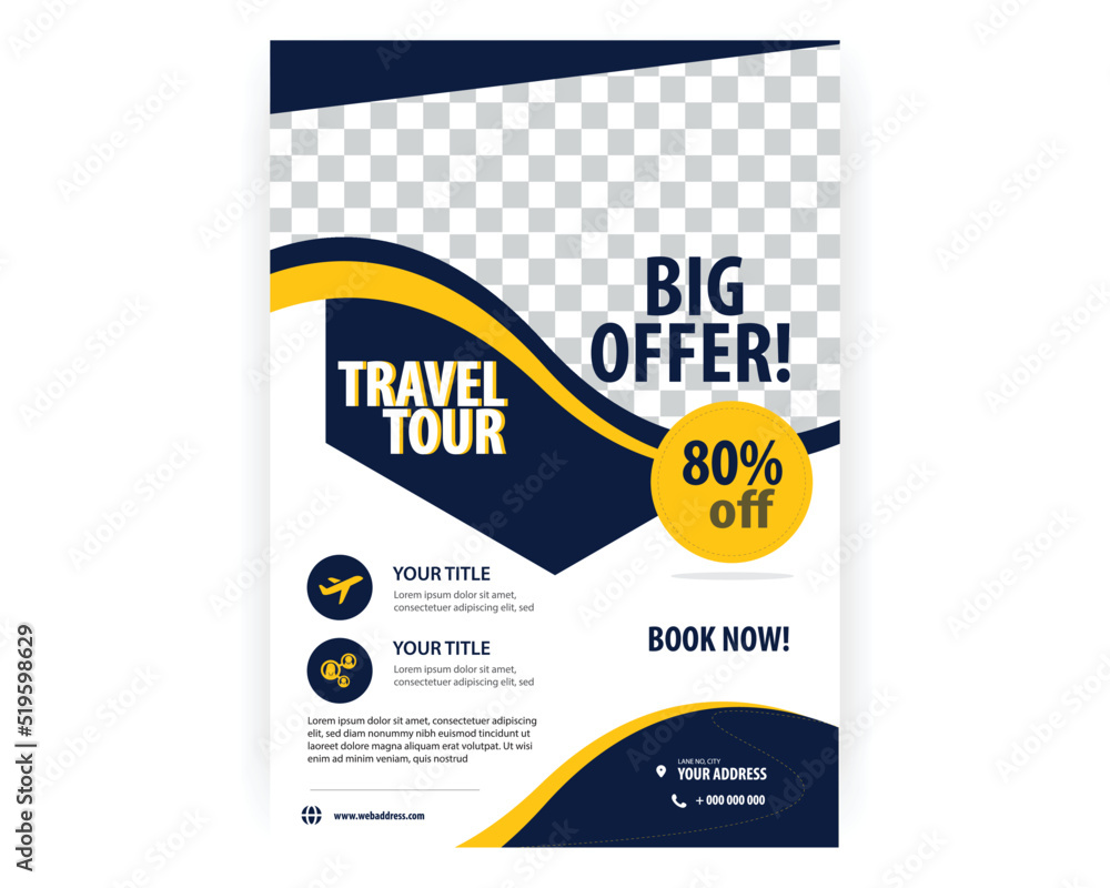 modern business flyer, brochure design template modern business flyer, brochure design template