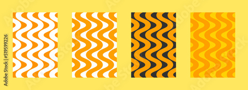 Pasta wavy pattern