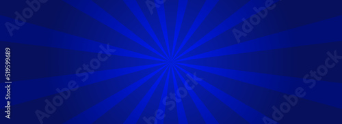 Sky, rays wide blue background