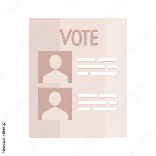 democracy vote paper