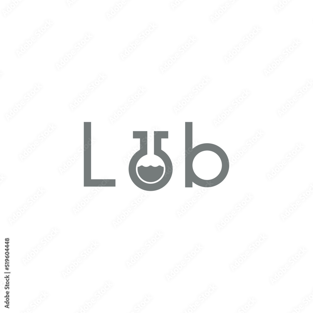 Chemistry molecule lab logo. Test tube vector illustration isolated on white background. Chemistry molecule lab logo. Test tube vector illustration isolated on white background.