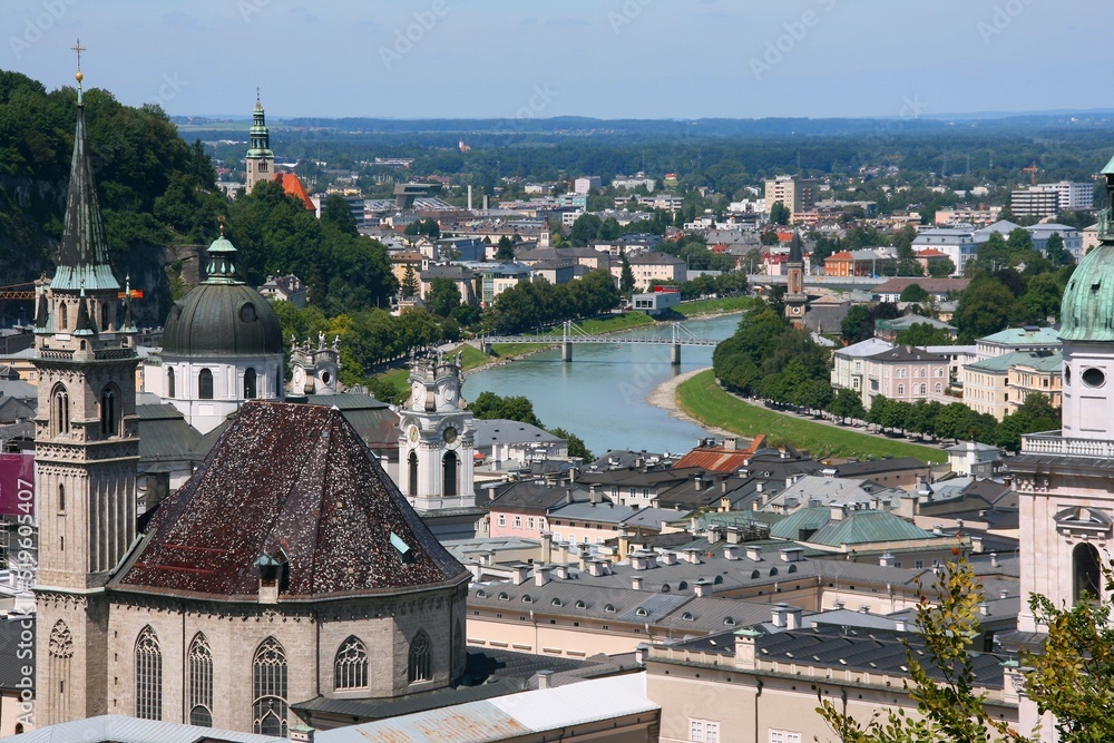 Salzburg cityscape