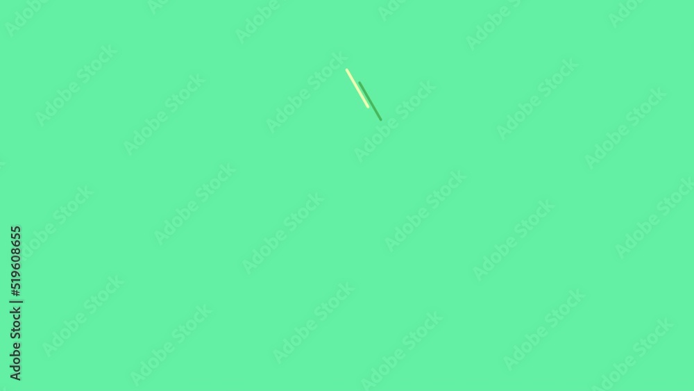 Moving speedy geometric elements on green background, business and corporate style Moving speedy geometric elements on green background, business and corporate style