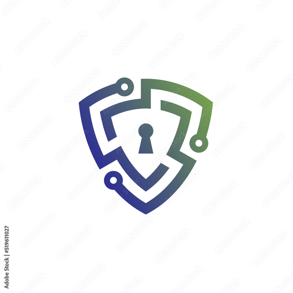 Illustration Vector Graphic of Cyber Security Illustration Vector Graphic of Cyber Security
