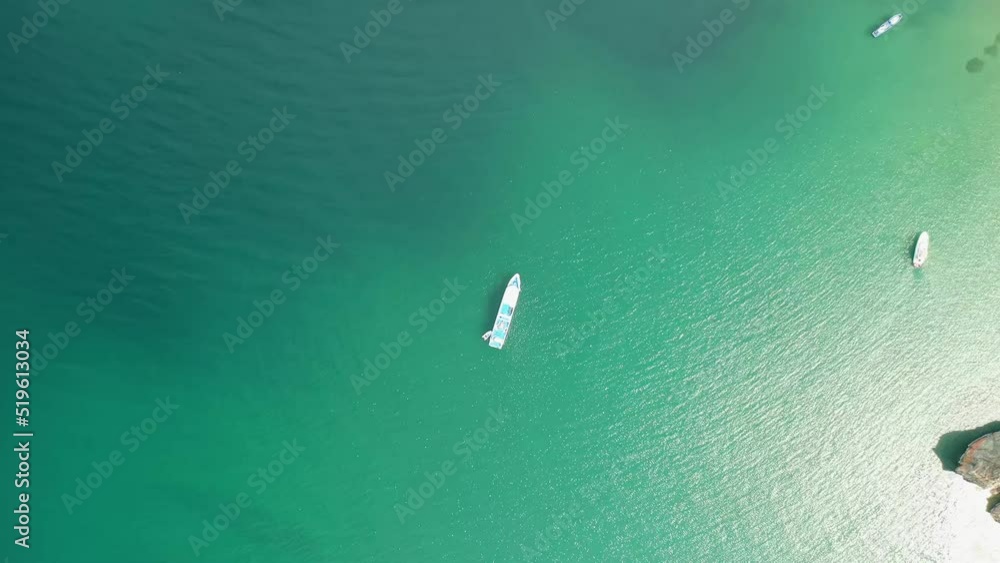 Beautiful Lake Baikal, Olkhon, aerial view, Russia Beautiful Lake Baikal, Olkhon, aerial view, Russia
