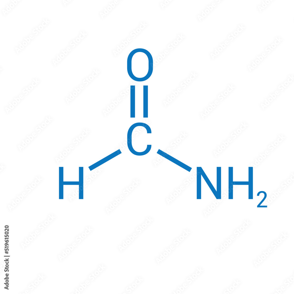 chemical structure of Formamide (CH3NO) chemical structure of Formamide (CH3NO)