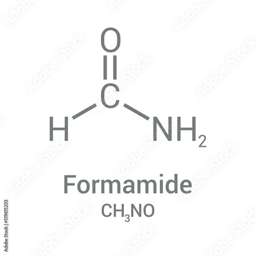 chemical structure of Formamide (CH3NO) Free Download chemical structure of Formamide (CH3NO) - GFXLoad