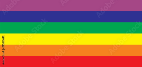 Vector rainbow flag of the LGBT community.
LGBT symbol in rainbow colors.