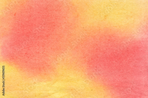 Orange and red watercolor painted, red, orange, yellow background with watercolor and grunge texture design, hand made texture grunge in watercolor.