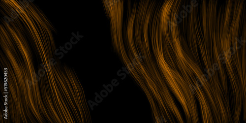 abstract orange background on black