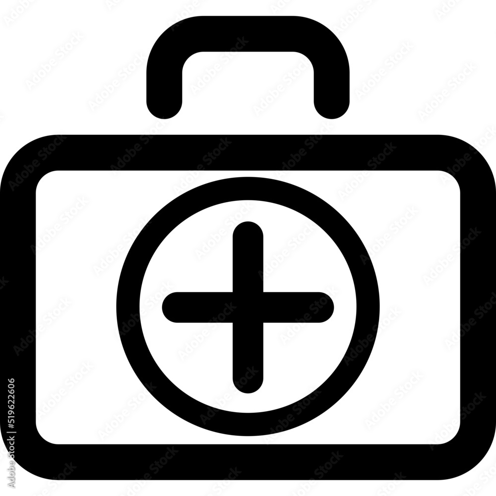 Obraz premium first aid icon