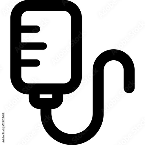 IV saline icon