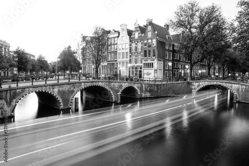 Amsterdam - Netherlands - black and white