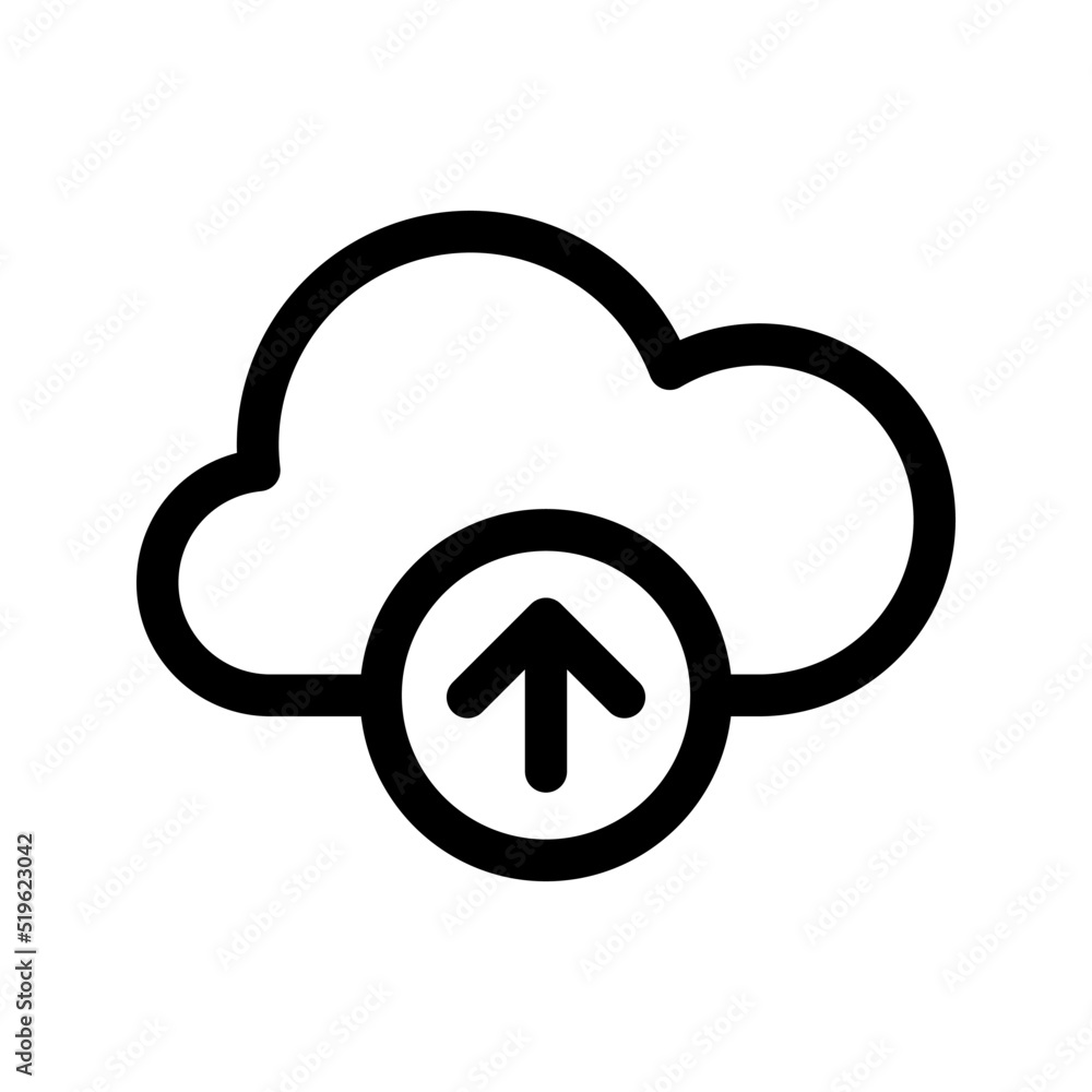 Upload icon. for website design app UI. Vector illustration Upload icon. for website design app UI. Vector illustration