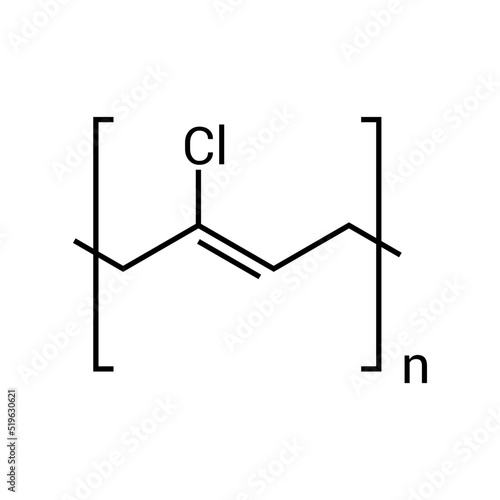the chemical structure of Neoprene