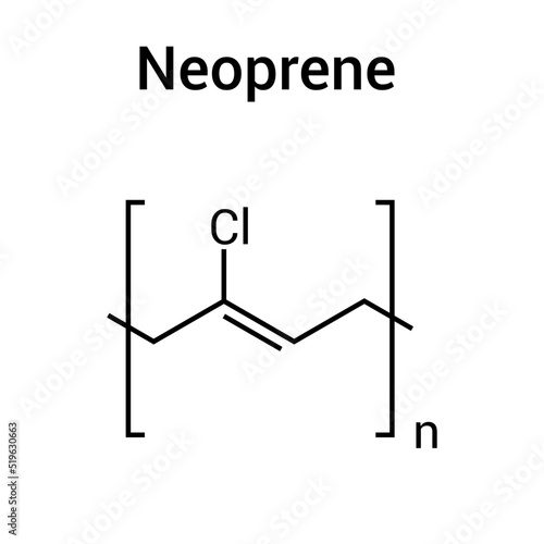 the chemical structure of Neoprene