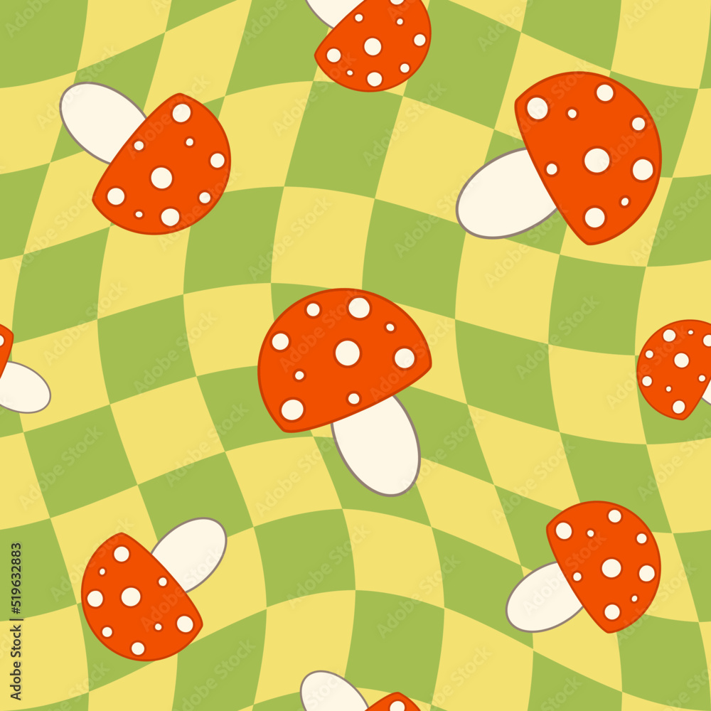 mushroom pattern green_27.07.22 mushroom pattern green_27.07.22