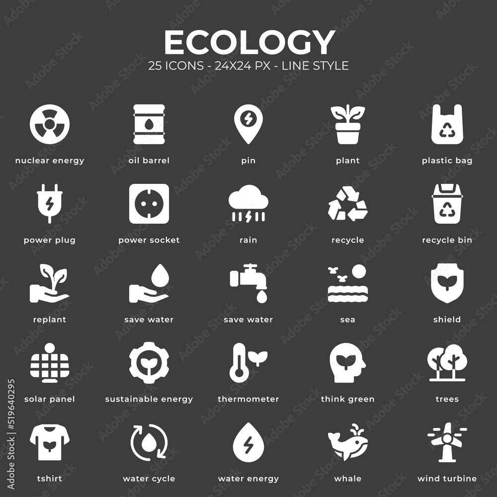 Ecology Icon Pack Ecology Icon Pack