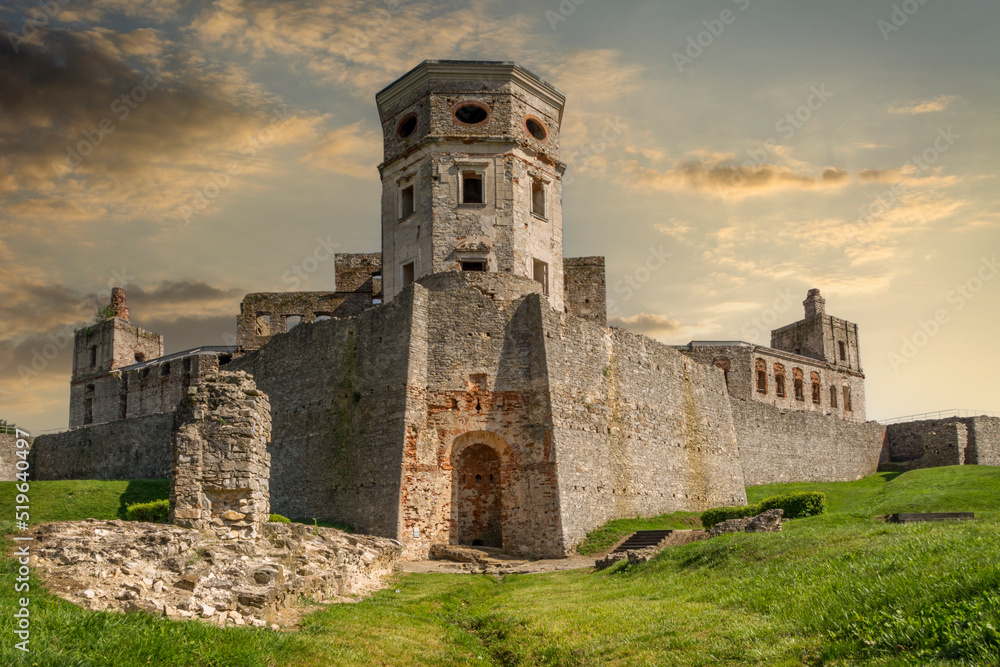 Krzyztopor Castle in Ujazd is a ruin full of magic and mystery lost among the fields and hills of Opatów Land, Poland Krzyztopor Castle in Ujazd is a ruin full of magic and mystery lost among the fields and hills of Opatów Land, Poland