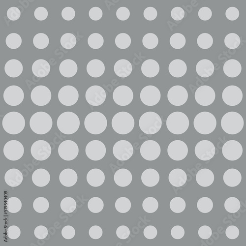 Grey comic vector pattern dots background