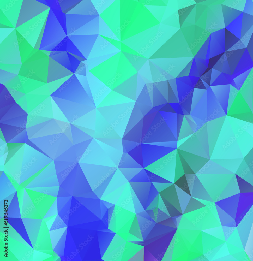 Obraz premium Abstract Geometric backgrounds blue Color and dark blue