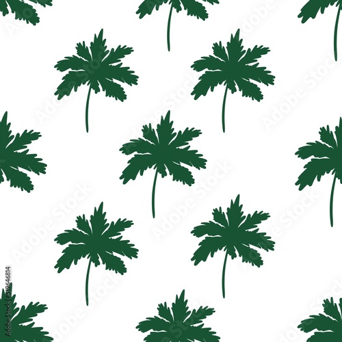 Wallpaper Mural Seamless pattern of palm trees Torontodigital.ca