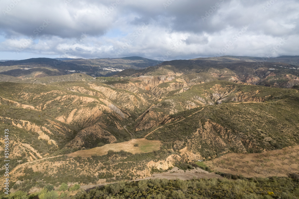 mountainous area in the south of Andalucia