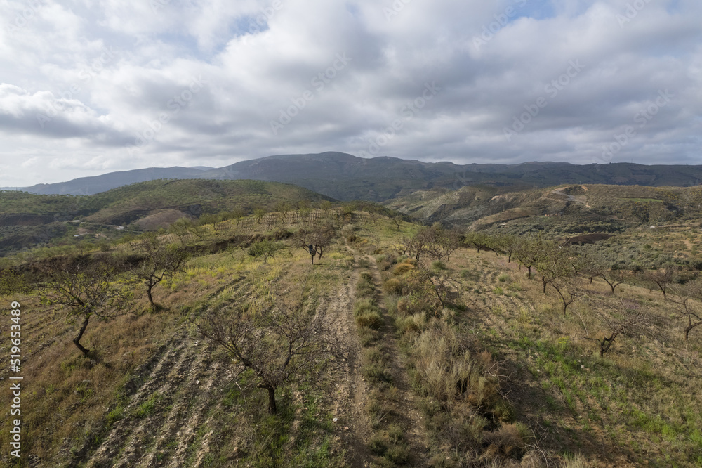 mountainous area in the south of Andalucia mountainous area in the south of Andalucia