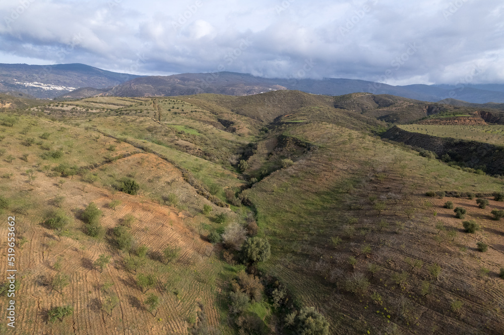 Fototapeta premium mountainous area in the south of Andalucia