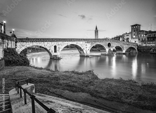 The famous roman Ponte Piet...