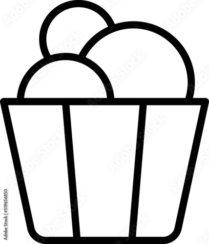 Brazilian culinary icon outline vector. Baked dish. Food meat