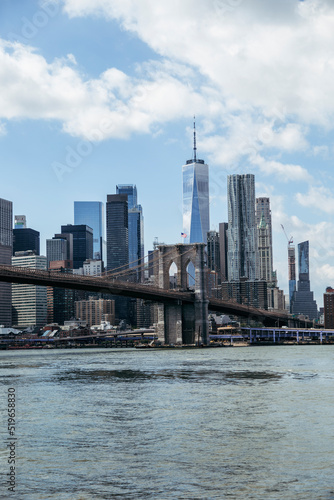 View of Manhattan from Dumbo. View of New York City from Brooklyn. © FEDEMARINIC