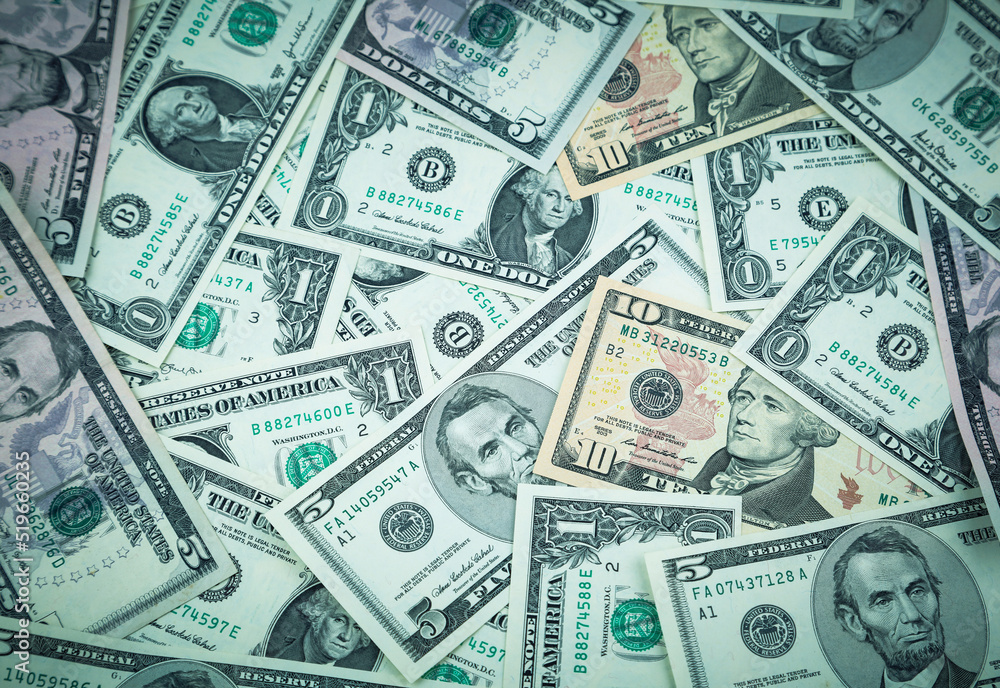 Assorted American banknotes Assorted American banknotes
