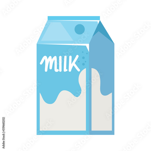 milk box packing product