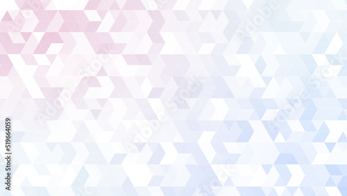 三角パターン背景素材，レッドとパープルのグラデーション